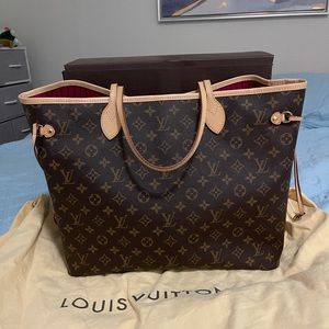 Authentic Louis Vuitton Neverfull Gm